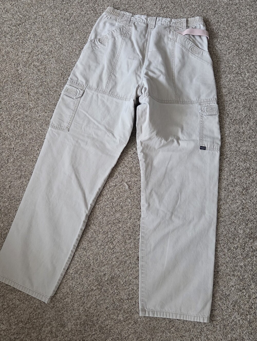 5.11 Tactical Womens Cargo Pants Size US 34 Khaki/ Pink